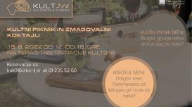 Kultni piknik in zmagovalni koktajli v Restavraciji KULT316 BIC Ljubljana