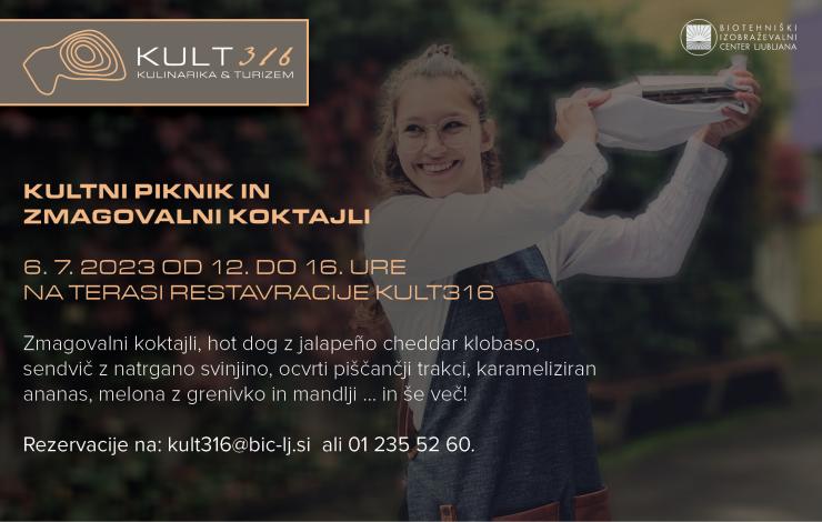 Kultni piknik in znagovalni koktajli / BIC Ljubljana