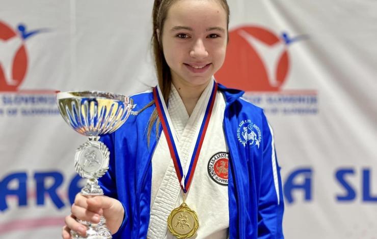 Nika Nedelko, državna karate prvakinja 2024