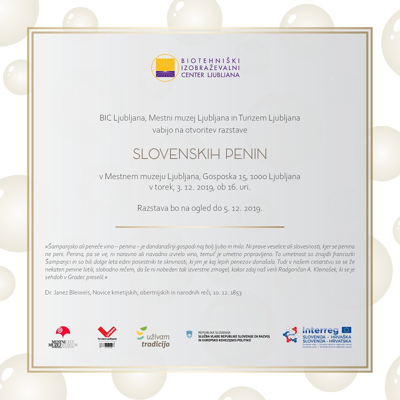 razstava slovenskih penin