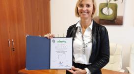 Srebrni certifikat Zdravju prijazna organizacija BIC Ljubljana