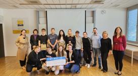 Rebake, dijaško podjetje na BIC Ljubljana doseglo 2. mesto na Ecotrophelia junior