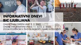 Informativni dnevi BIC Ljubljana 2022