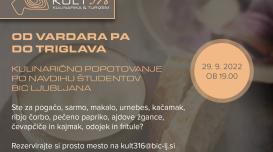 Od Vardara pa do Triglava: kulinarično popotovanje po navdihu študentov BIC Ljubljana