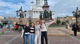 Bodoče slaščičarke v Estoniji na praksi