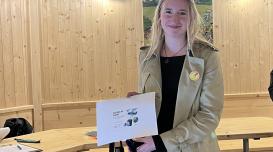 Bron za BIC Ljubljana na tekmovanju Mladi turistični vodnik 2026