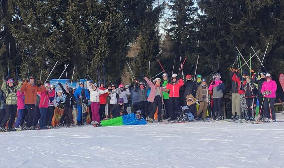 Zimski športni dan Gimnazija in veterinarska šola BIC Ljubljana