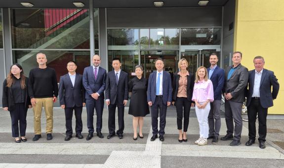 BIC Ljubljana je obiskala delegacija iz kitajskega mesta Chengdu 2025
