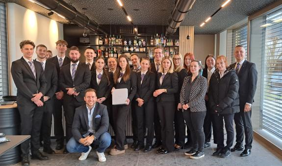 Študenti gostinstva in turizma na BIC Ljubljana v trening centru  G3 Spirits