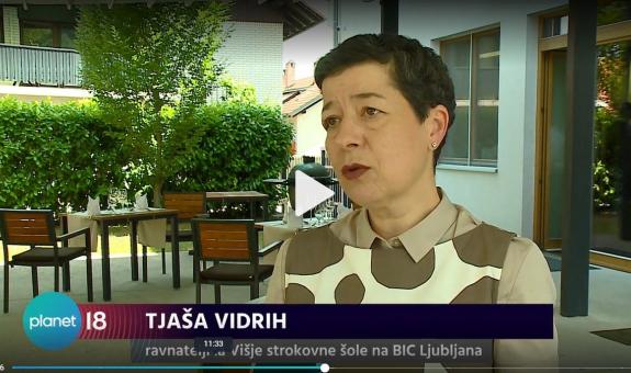 Tjaša Vidrih, ravnateljica BIC Ljubljana, Višje strokovne šole