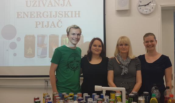 Delavnica Pasti uživanja energijskih pijač na BIC Ljubljana