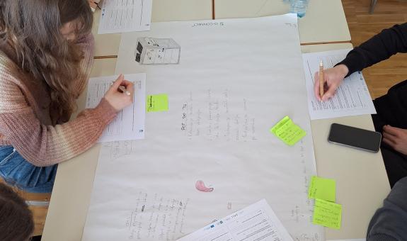 Dijaki BIC Ljubljana na delavnicah v projektu Food Ture