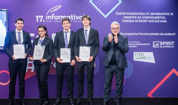 Posebna priznanja Ministrstva za gospodarstvo, turizem in šport - MGTŠ za študente BIC Ljubljana, VSŠ 2026