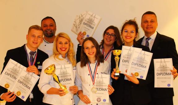 8 medalj in 2 absolutni zmagi na Grand Gourmet Split 2022