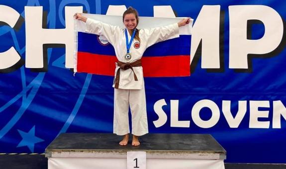 Nika Nedelko, nova Evropska karate prvakinja na IKU (International Karate Union 2023