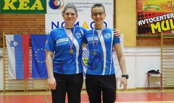 Maruša Šega, dijakinja BIC Ljubljana, državna prvakinja v lokostrelstvu v kategoriji dijakinje, 1. do 4. letnik, goli lok 2024