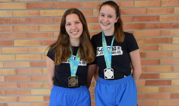 Neža Levstik, dijakinja BIC Ljubljana, podprvakinja na Ju Jitsu European Championship 2022