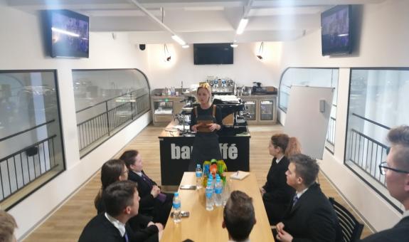 Vaja SOD 1 v trening centru Barcaffe 