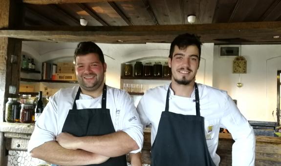 Luka Košir in Jaka Martinčič, študent BIC Ljubljana