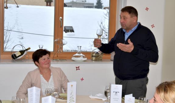 Praznični meni z vini Vinske kleti Prus
