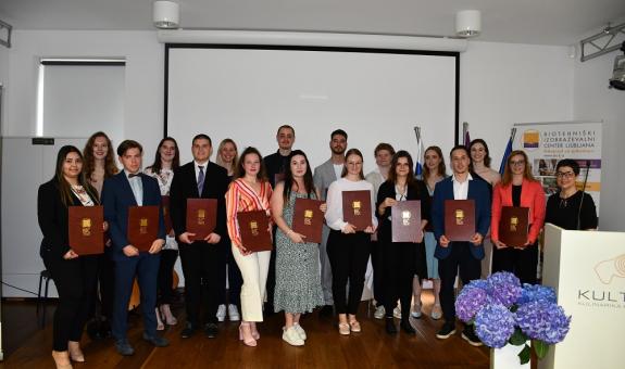 Podelitev diplom BIC Ljubljana 2023