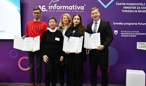 Priznanja študentom BIC Ljubljana