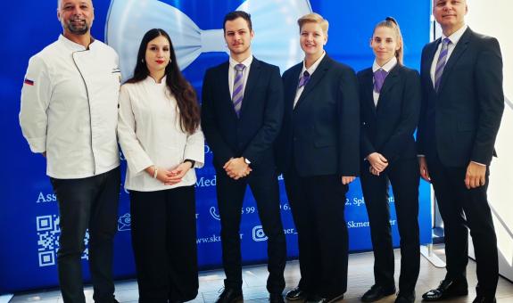 Študenti in predavatelji BIC Ljubljana, zmagovalci na Grand Gourmet 2024 