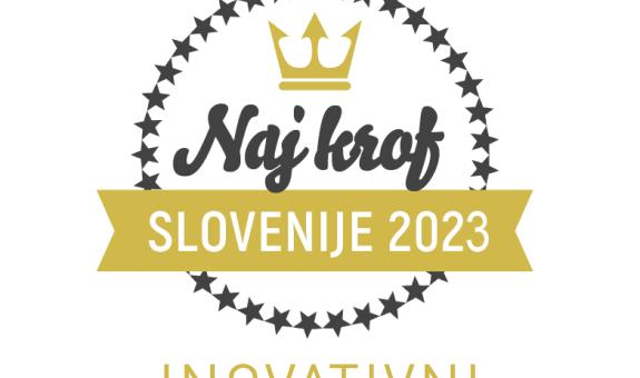 Naj inovativni krof Slovenije 2023 BIC Ljubljana