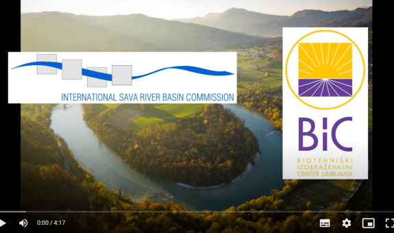 Video reka Sava dijaki BIC Ljubljana, Živilska in naravovarstvena šola 2025