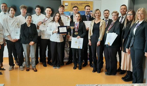 Uspehi študnetov BIC Ljubljana, Višje strokovne šole na tekmovanjih 2024/2024