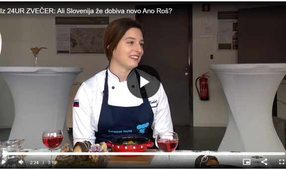 Špela Kuhel, 2. mesto na EYCA 2022, prispevek v oddaji 24ur zvečer