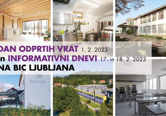 Informativni dnevi BIC Ljubljana 2023