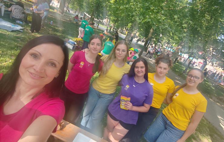 Prostovoljke BIC Ljubljana na festivalu Igraj se z mano 2026