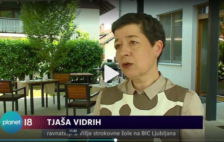 Tjaša Vidrih, ravnateljica BIC Ljubljana, Višje strokovne šole