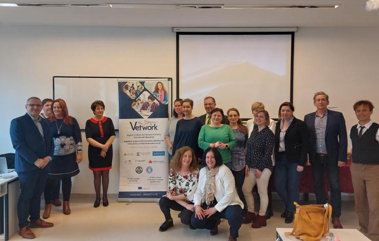 Srečanje partnerjev v projektu Vetwork s področja diritalne pedagogike