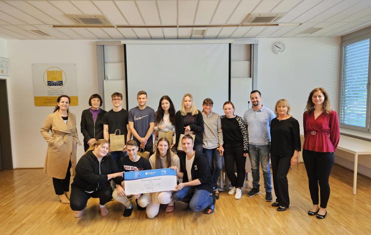 Rebake, dijaško podjetje na BIC Ljubljana doseglo 2. mesto na Ecotrophelia junior