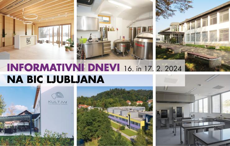 Informativni dnevi BIC Ljubljana 2024