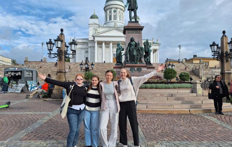 Bodoče slaščičarke v Estoniji na praksi