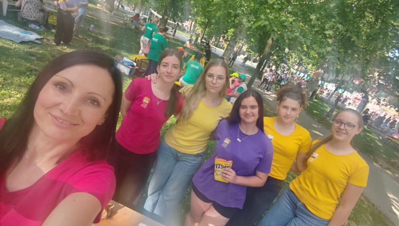 Prostovoljke BIC Ljubljana na festivalu Igraj se z mano 2026