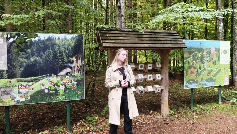 Bron  za BIC Ljubljana na tekmovanju Mladi turistični vodnik 2026
