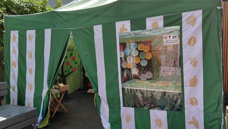 Cirque du Soil: Interaktivna razstava o kmetijsko-prehranskem sistemu