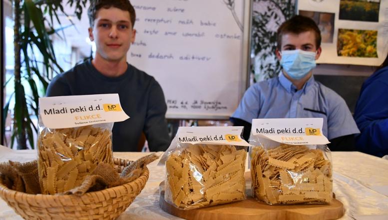 Podjetje Mladi peki, d.d. FLIKCE - sušene jajčne testenine z dodanimi mletimi ostanki kruha 