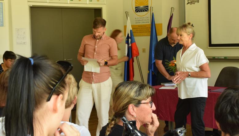 Podelitev spričeval ob zaključnem izpitu na BIC Ljubljana 2026